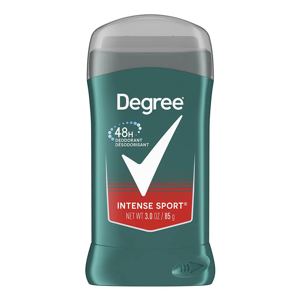 Degree Men Intense Sport Deodorant Stick 3Oz (Pack of 12)