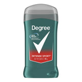 Degree Men Intense Sport Deodorant Stick 3Oz (Pack of 12)
