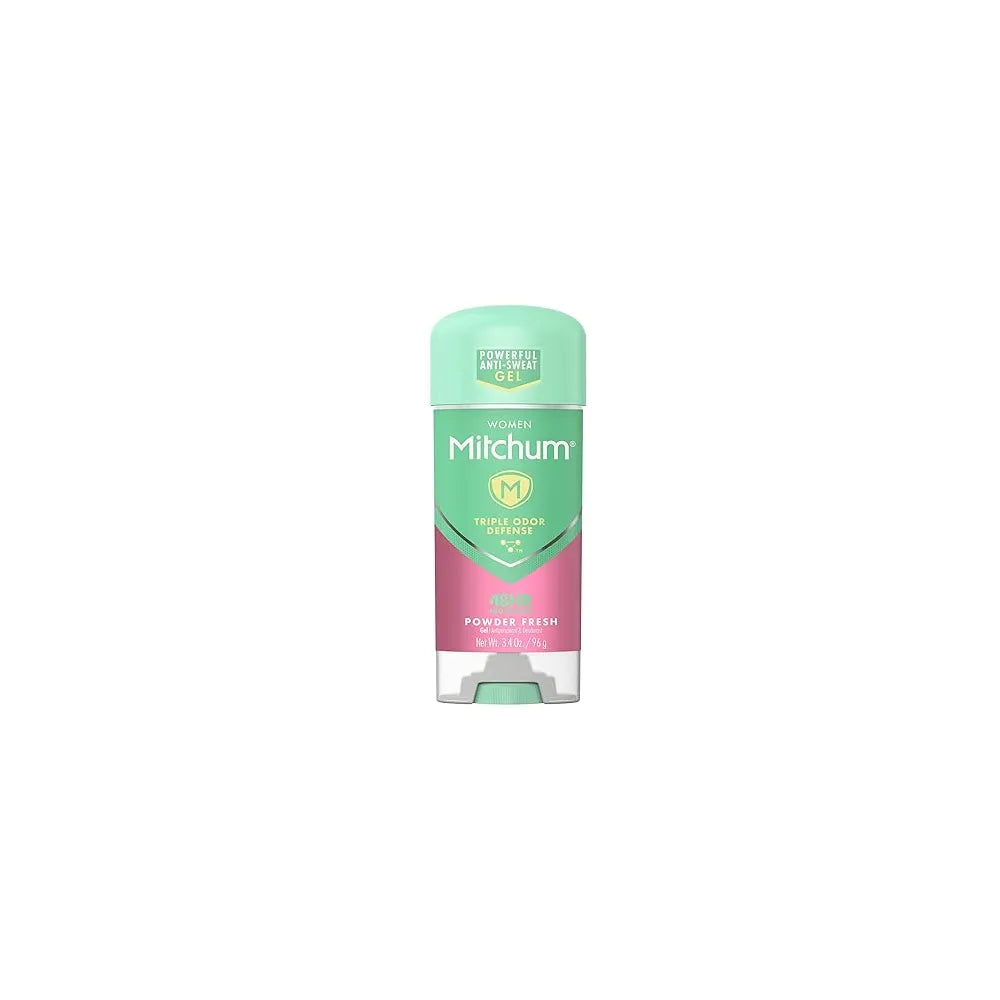 Lady Mitchum Clear Gel Antiperspirant And Deodorant Powder Fresh3.4Oz (Pack of 24)