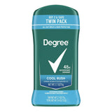 Degree Men Antiperspirant Deodorant Stick Cool Rush 2.7Oz (Pack of 6)