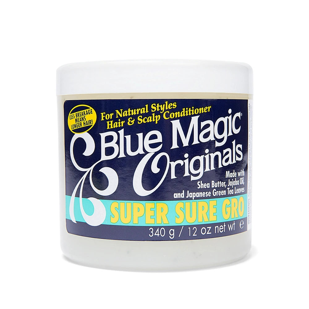 Blue Magic Super Sure Hair Growth Product, Ounce 12 oz(Pack of 12)