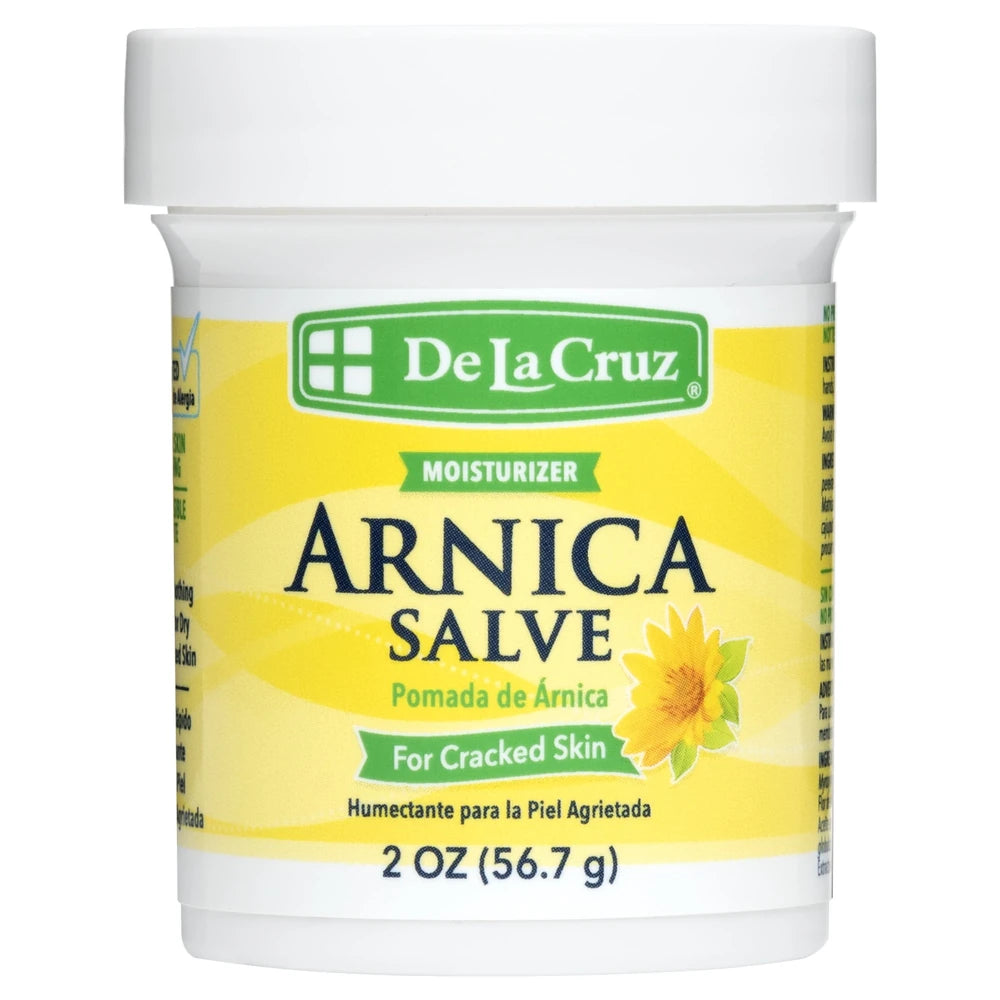 De La Cruz Arnica Salve for Craked Skin - 2 oz (Pack of 12)