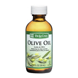 De La Cruz Olive Oil 100% Pure Expeller-Pressed Olive Oil Moisturizer for Skin 2 Oz (Pack of 12)
