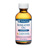 De La Cruz Roseated Oil Ear Wax Softener with Rose Flower Extracts 2 fl Oz (Pack of 12)