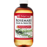 De La Cruz Rosemary Hair & Skin Oil Revitalizing Blend Hair & Skin Moisturizer 8. Oz (Pack of 12)