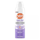 Off Clean Feel Aerosol Insect Repellent 5Oz (Pack of 6)