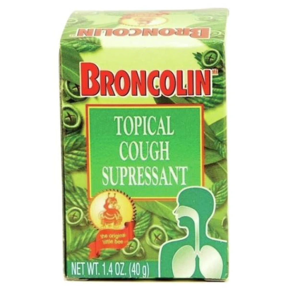 Bronco Rub Topical Cough Suppressant & Analgesic Ointment, 1.4 Oz. (Pack of 144)