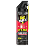 Raid Max Roach Insect Killer Aerosol Spray On Bugs14.5Oz (Pack of 6)