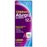 Allegra Childrens 12 Hour Allergy Relief Oral Suspension Liquid Berry 4Oz (Pack of 24)