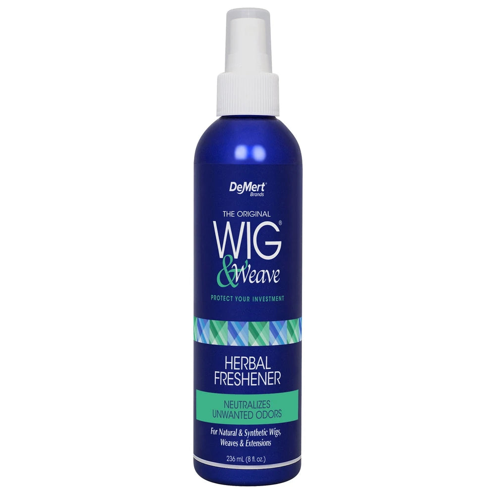 Wig & Weave Herbal Freshener for Natural and Synthetic Hair Wig Antibacterial 8. Oz (Pack of 6)