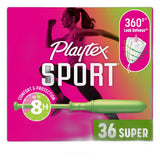 Playtex Tampons Sport Super 0.2Oz (Pack Of 48)