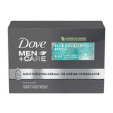 Dove Men And Care Blue Eucalyptus Relaxing 3 in 1 for Body Face Shave Bar Soap 3.75Oz (Pack of 6)
