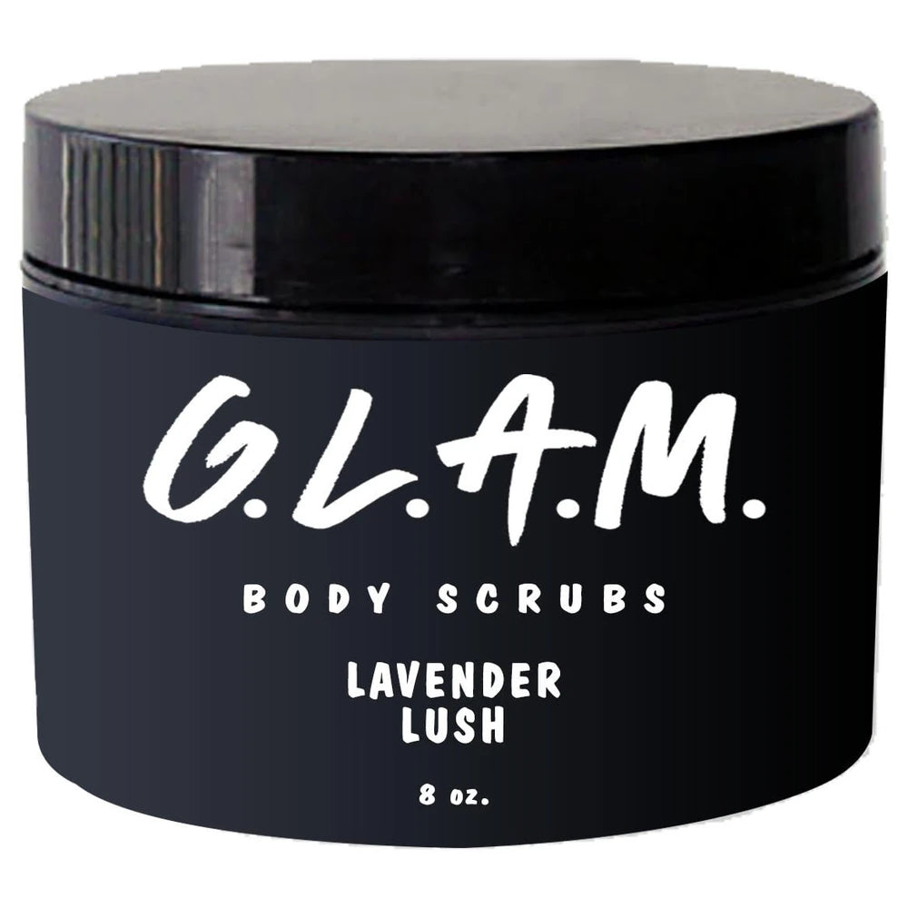 G.L.A.M. Lavender Lush Exfoliant 8 Oz (Pack of 12)