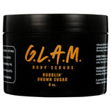 G.L.A.M. BUBBLIN BROWN SUGAR BODY SCRUB 8 Oz (Pack of 12)