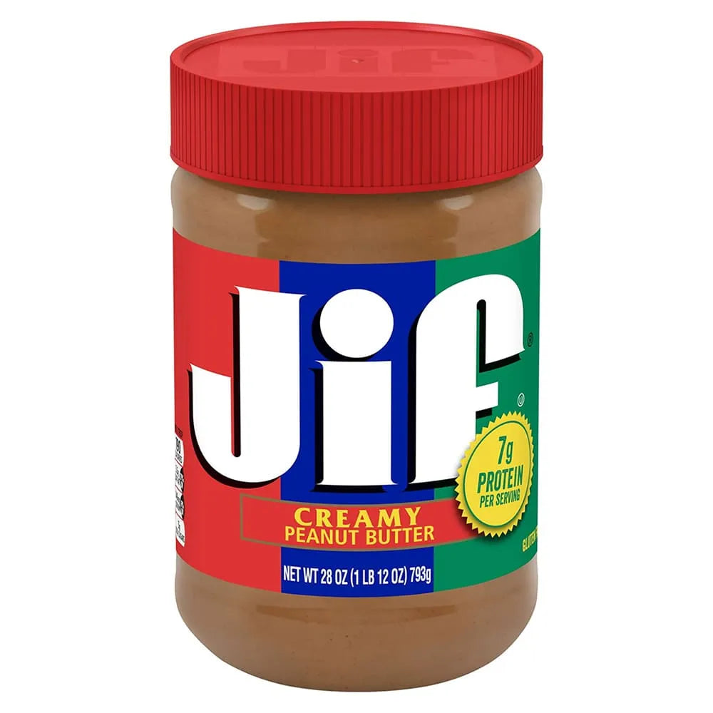 Jif Creamy Peanut Butter Jar 28Oz (Pack of 10)