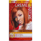 Creme of Nature Permanent Hair Color Red Copper 6.4, 1.0 CT (Pack of 12)