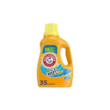 Arm & Hammer Plus OxiClean Fresh Scent, 35 Loads Liquid Laundry Detergent, 45.5 Fl oz (Pack of 8)