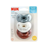 NUK ComfyG?? Orthodontic Pacifiers 0-6M Neutral Unisex 3 Pack 1.6oz (Pack of 12)