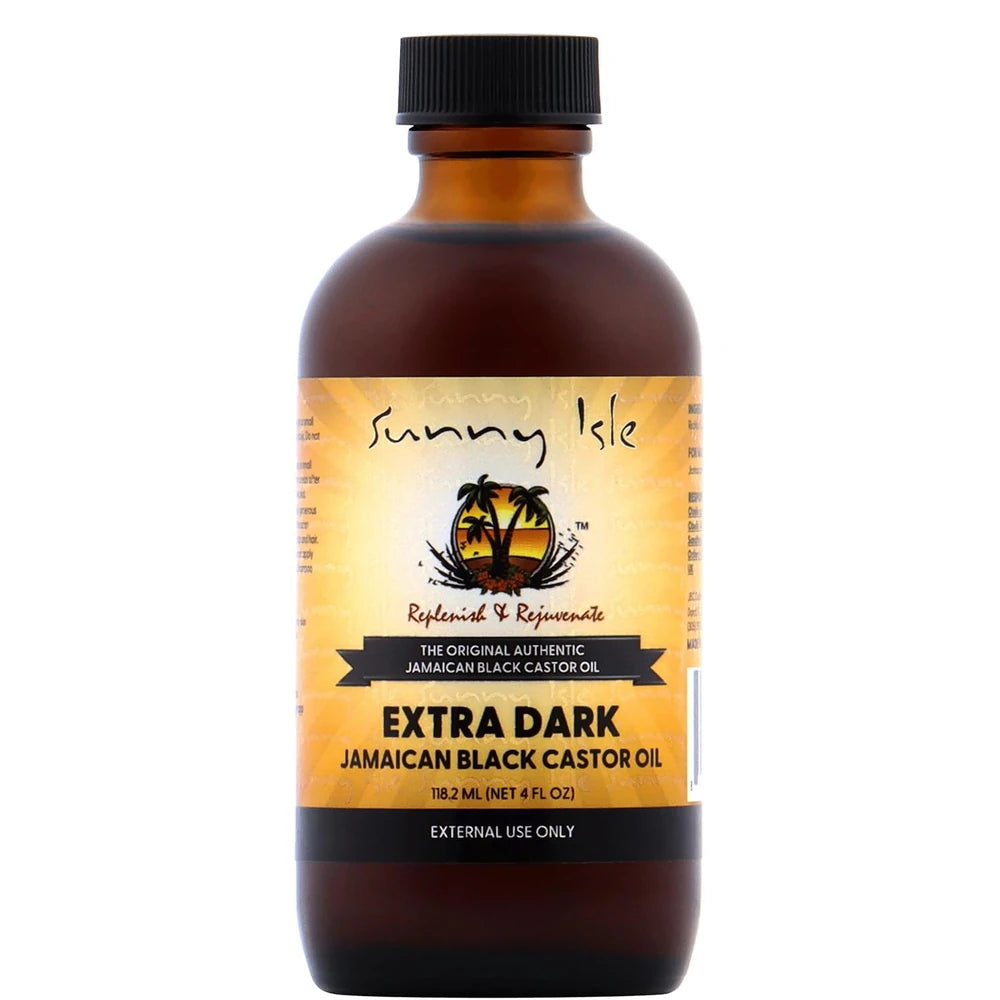 Sunny Isle Extra Dark Jamaican Black Castor Oil - 4 fl oz (Pack of 6)