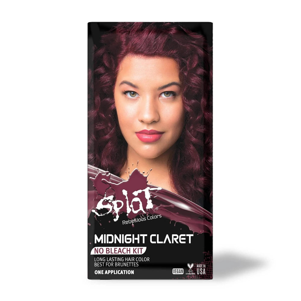 Splat Semi-Permanent Hair Color - Midnight Claret - 6 fl oz (Pack of 12)
