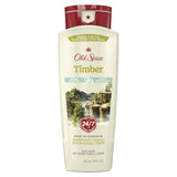 Old Spice Men's Body Wash for Men Timber 18Oz (Pack of 4)