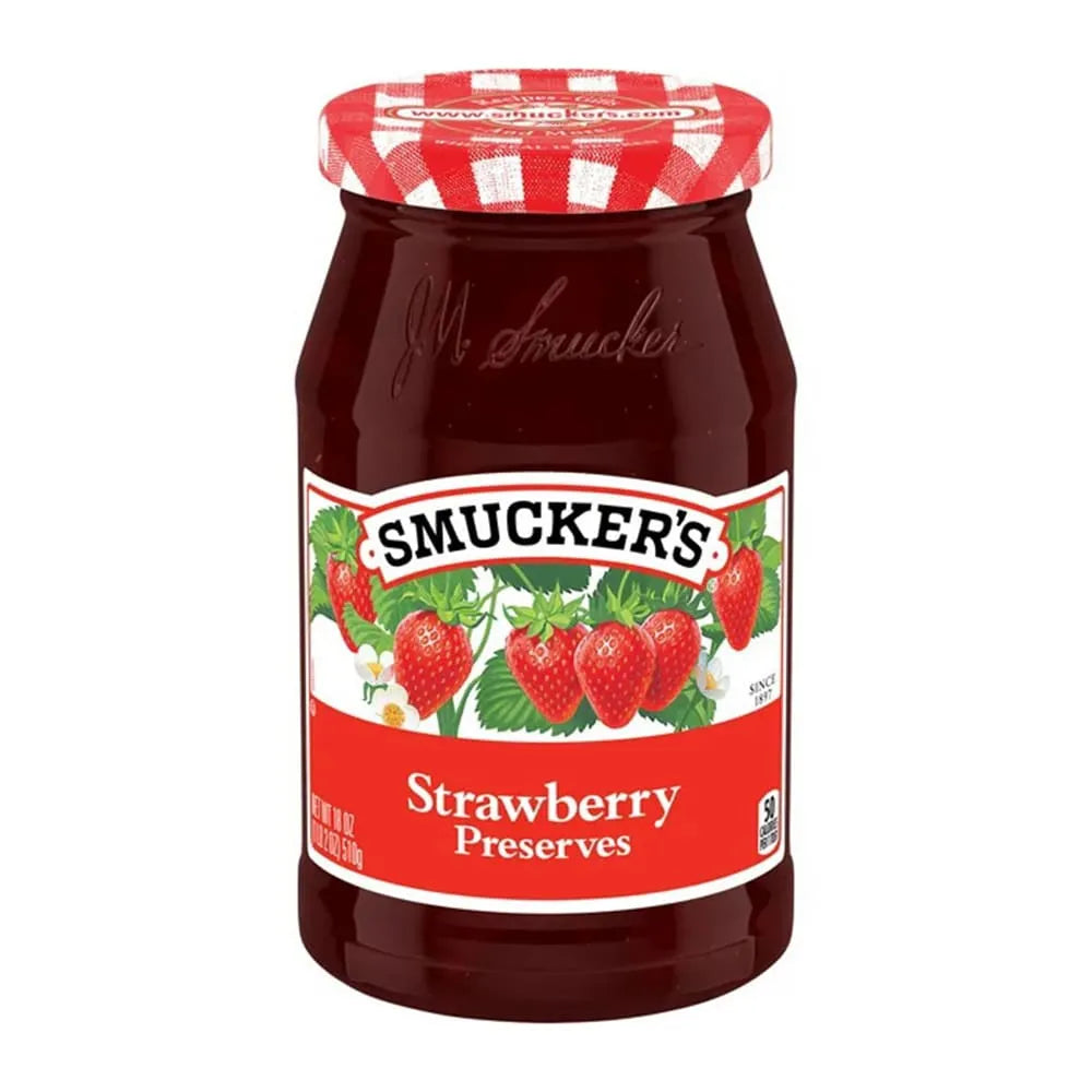 Smucker's Strawberry Preserves 18Oz (Pack of 12)