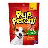 Pup Peroni Treats Peroni Lean Beef Flavor Chewy Dog Snack 5.6Oz (Pack of 8)