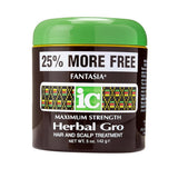 Fantasia Maximum Strength Herbal Gro Hair And Scalp Treatment 5 oz (Pack of 12)