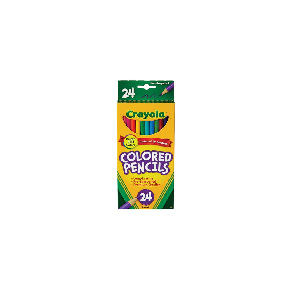 Crayola Colored Pencils Coloring Supplies 5.3oz (Pack of 36)