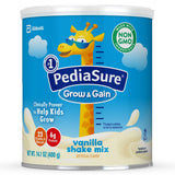 PediaSure Grow & Gain Shake Mix Vanilla 14.1 oz (Pack of 6)