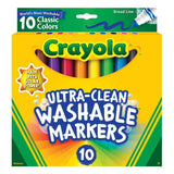 Crayola Ultra Clean Washable Markers (Pack Of 24)