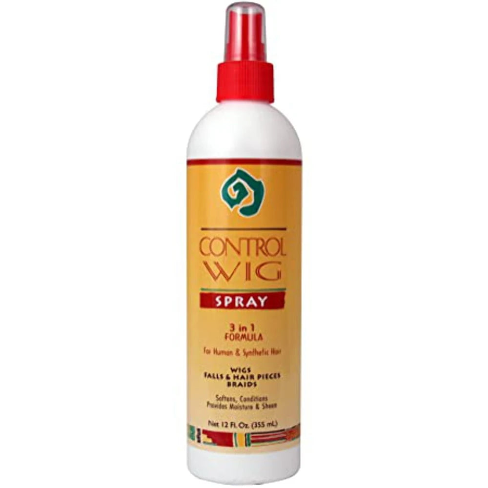 African Essence Control Wig Spray (3 IN 1) 12 Fl. Oz  (Pack of 12)