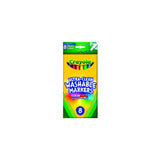 Crayola Washable Fine Line Markers Classic Colors8 Count 1.92oz (Pack of 24)