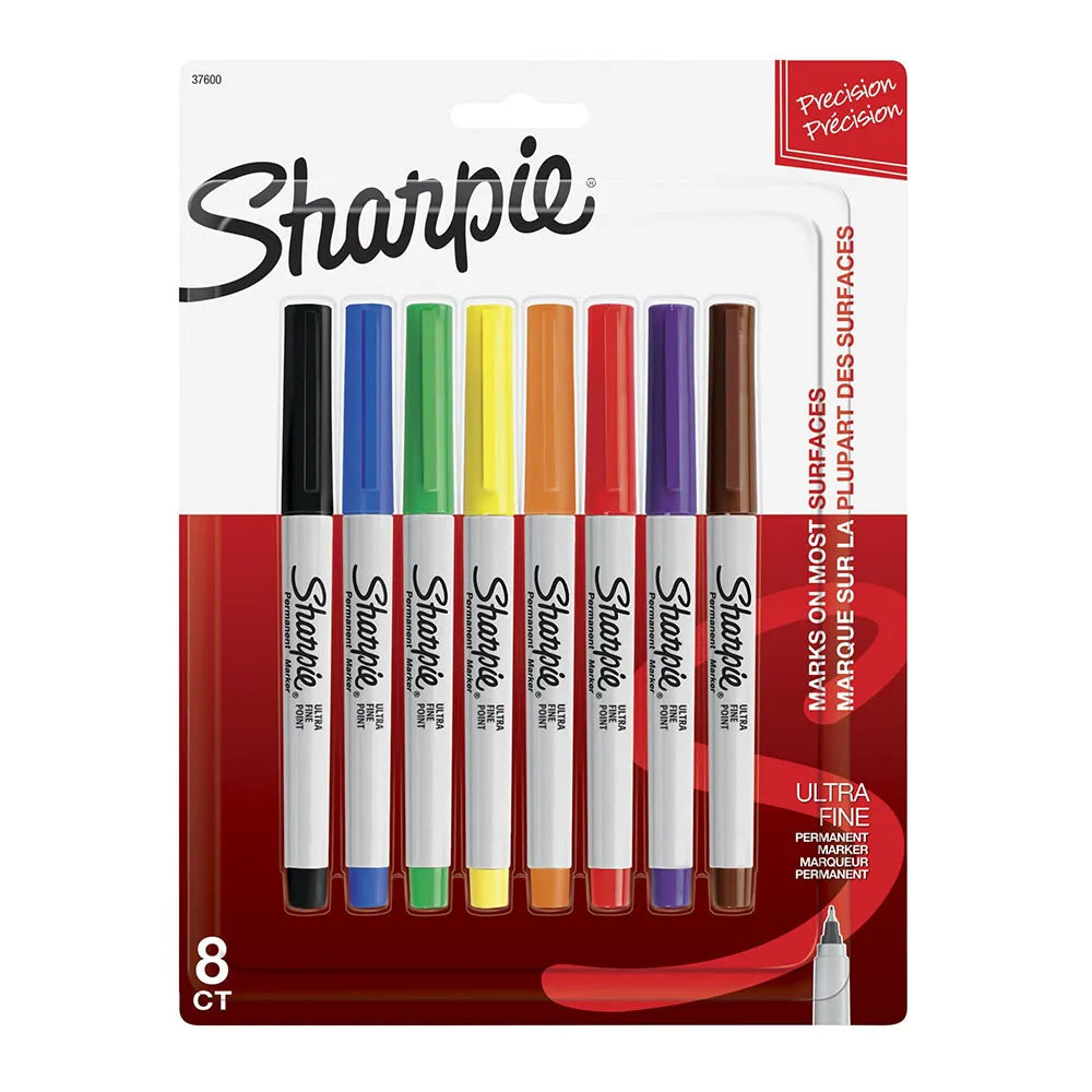 Sharpie Ultra Fine Point Permanent Marker Assorted 1.44oz (Pack of 48)