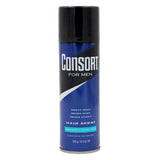 Consort Unscented Extra Hold Aerosol Hair Spray For Men 8.3Oz (Pack of 12)