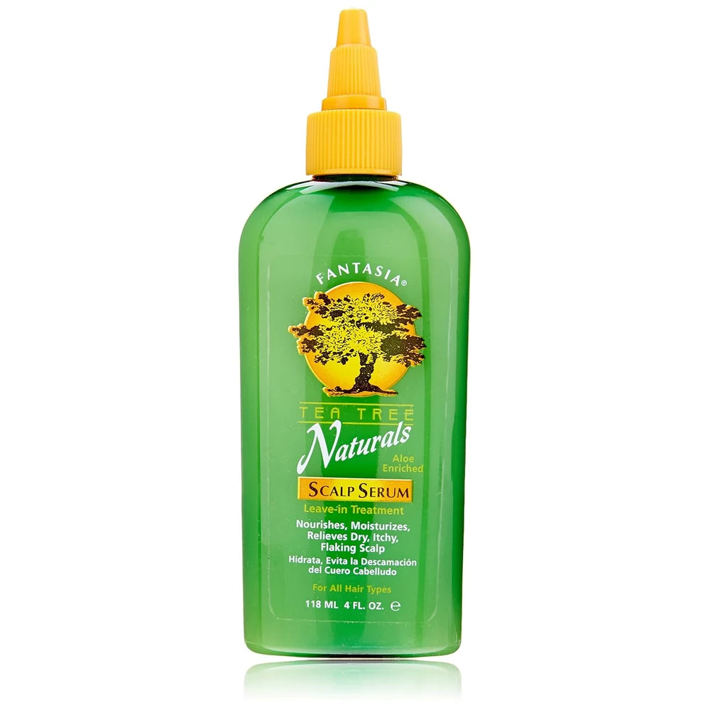 Fantasia Tea Tree Naturals Aloe Enriched Scalp Serum Leave-In Treatment 4 oz (Pack of 12)