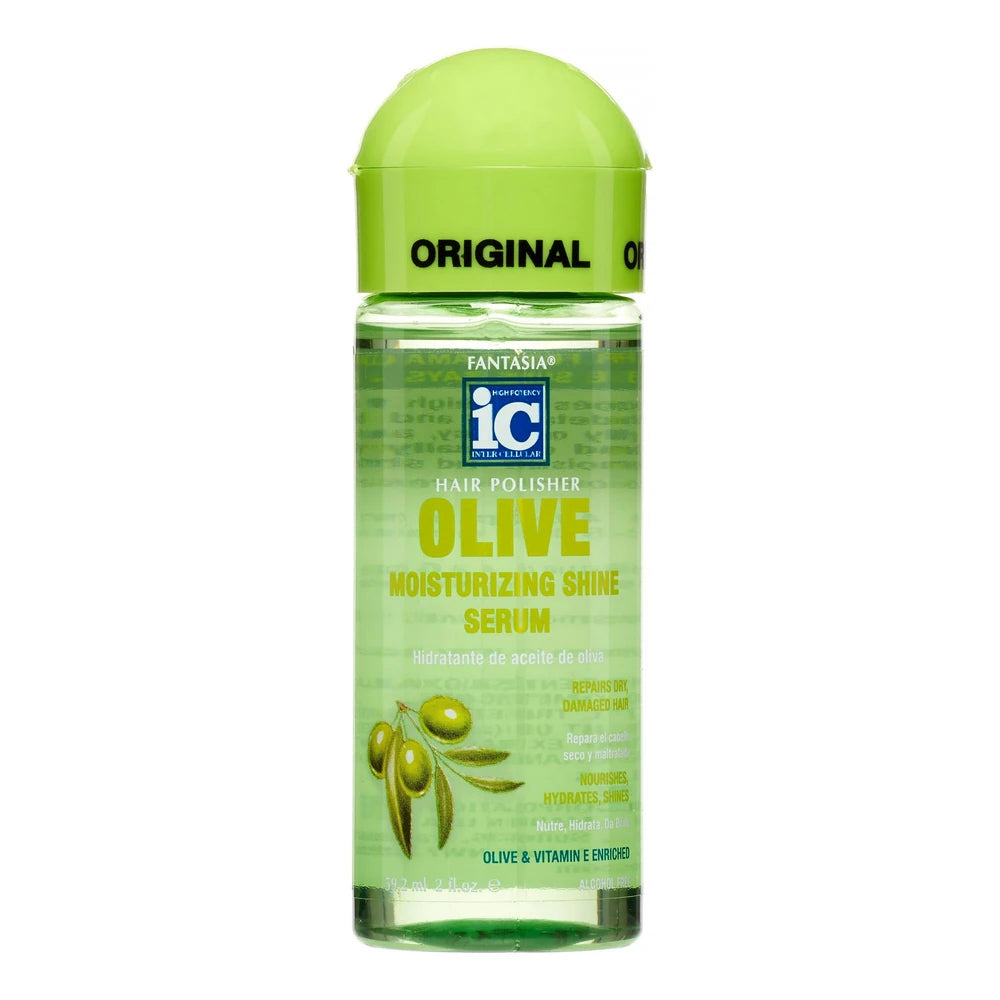 Fantasia Hair Polisher Olive Serum 2 Oz (Pack of 24)