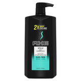 Axe Men Body Wash Apollo Sage and Cedarwood 32Oz (Pack of 4)