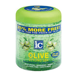 Fantasia Ic Hair Polisher Olive Styling Gel Bonus 20 Oz (Pack of 6)
