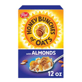 Post Honey Bunches of Oats with Almonds 12 oz (Pack of 12)