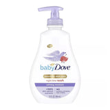 Baby Dove Sensitive Skin Care Nighttime Calming Moisture Liquid Body Wash 13Oz (Pack of 4)