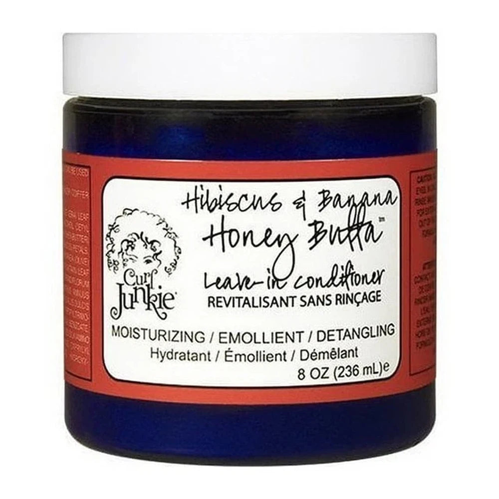 Curl Junkie Hibiscus & Banana Honey Butta Leave-In Conditioner, 8 fl. oz. (Pack of 12)