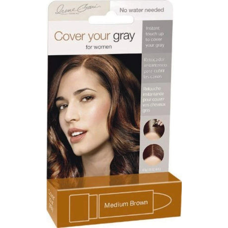 Cover Your Gray Hair Color Touch-Up Stick, Medium Brown, 0.15 Oz (Pack of 72)