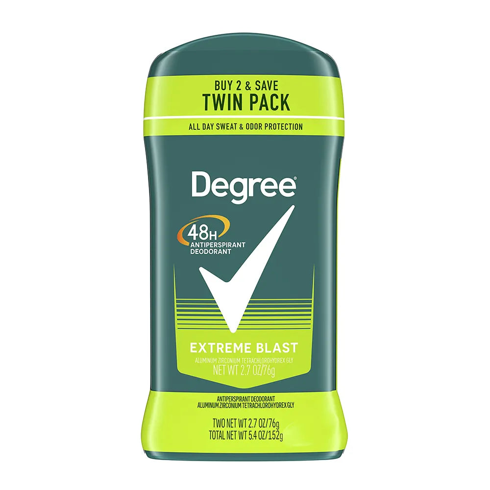Degree Men Extreme Blast Antiperspirant And Deodorant 2.7Oz (Pack of 6)