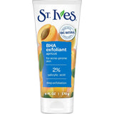 St. Ives Naturally Clear Apricot Scrub Blemish And Blackhead Control 6Oz (Pack of 6)