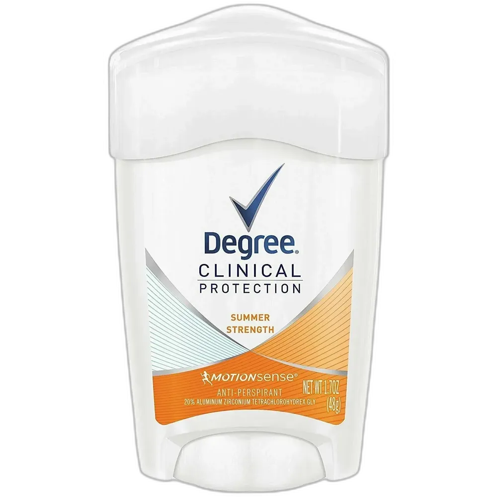Degree Clinical Protection Deodorant For Women Summer Strength 1.7Oz (Pack of 24)