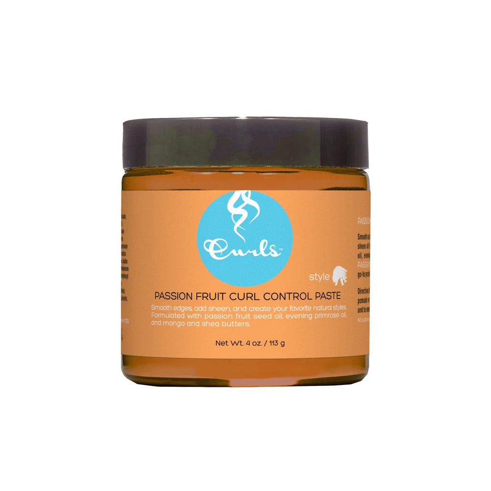 CURLS Passion Fruit Curl Control Paste For All Hair Types 4 Fl. Oz (Pack of 6)