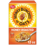 Post Honey Bunches of Oats Honey Roasted 12 oz (Pack of 12)