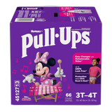 Pull-Ups Learning Designs Training Pants for Girls Size 3T-4T 66 Count 65.12oz(image may vary) (Pack of 1)