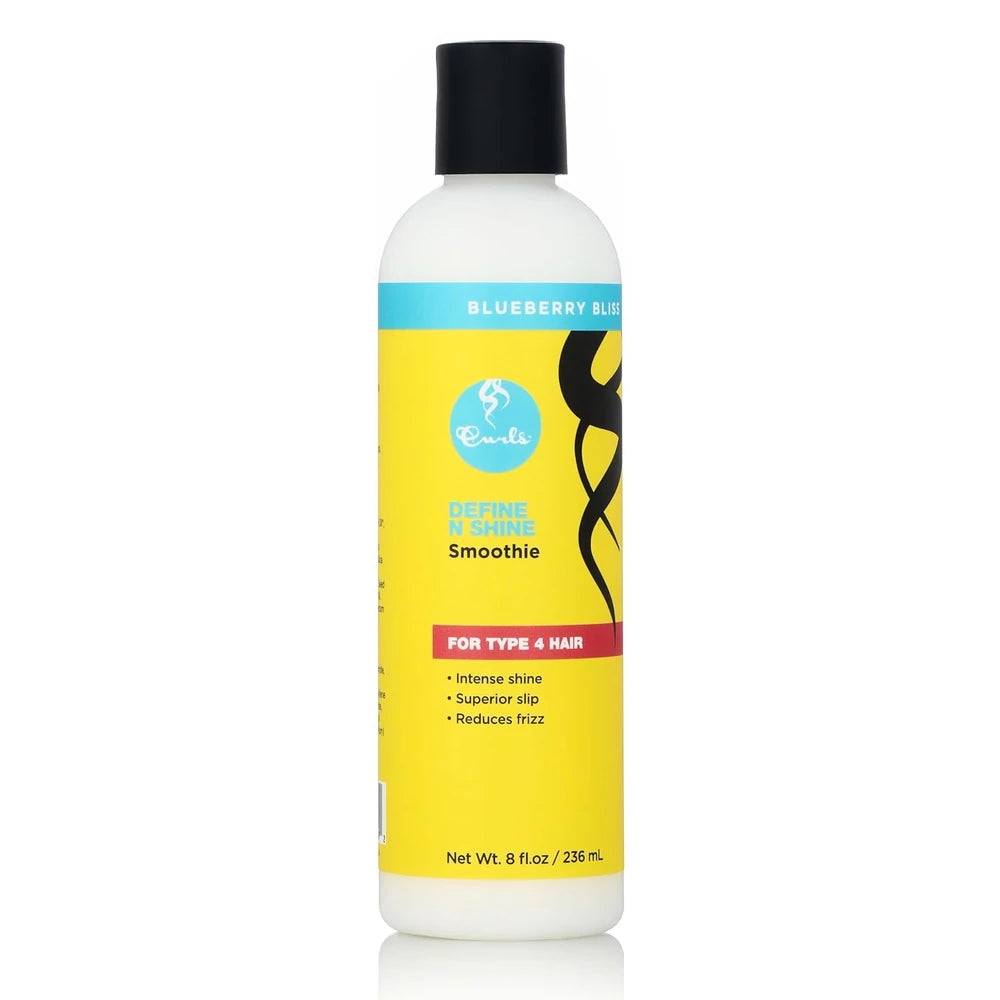 CURLS Blueberry Bliss Define N Shine Smoothie, 8 Fl. Oz (Pack of 6)